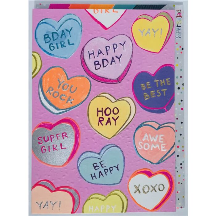 Papersalad Birthday Lovehearts